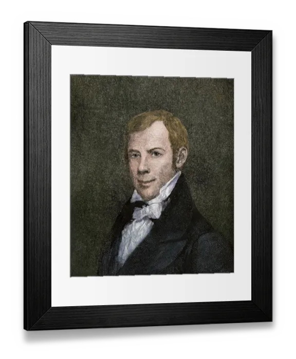 Framed Print : Henry Clay as a young man Framed Print : Henry Clay as a young man