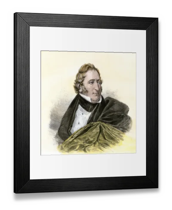 Framed Print : Thomas Hart Benton, US Senator from Missouri Framed Print : Thomas Hart Benton, US Senator from Missouri