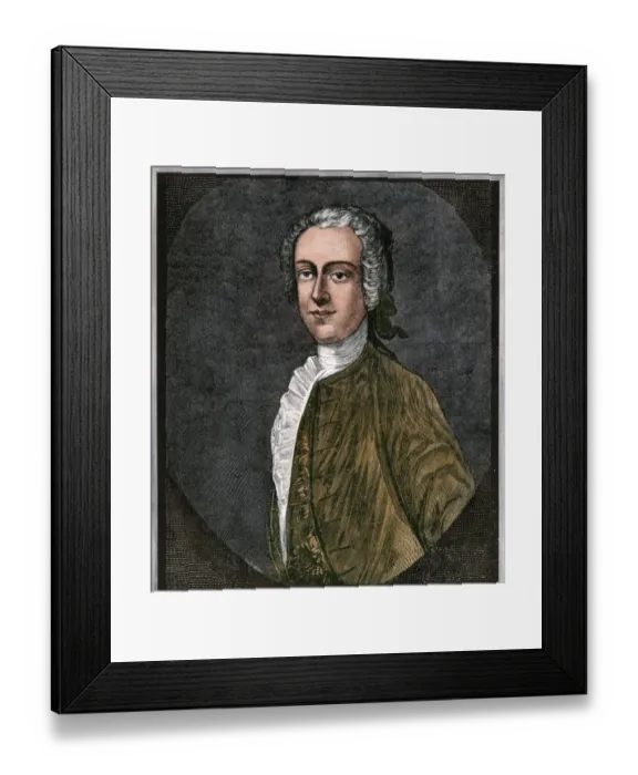 Framed Print : Colonial governor Thomas Hutchinson