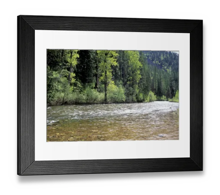 Framed Print : Lolo Creek in the Bitterroot Range, Montana Framed Print : Lolo Creek in the Bitterroot Range, Montana