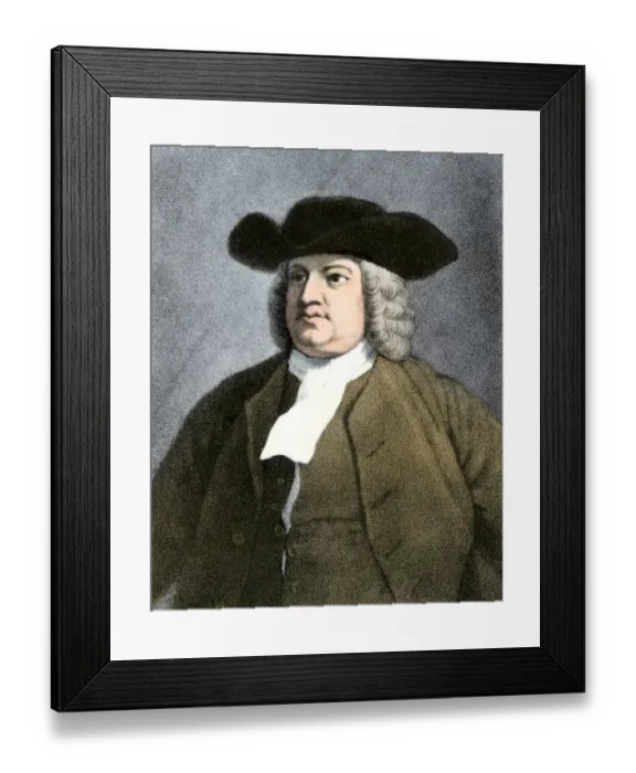 Framed Print : English Quaker William Penn