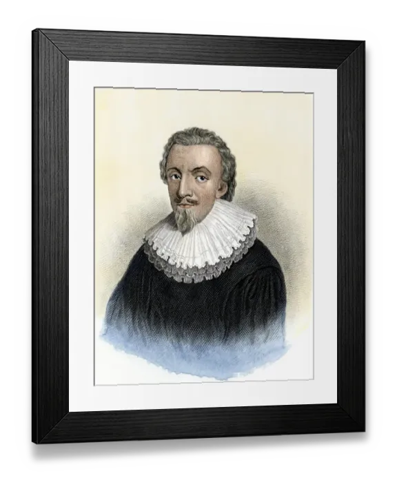 Framed Print : George Calvert, First Baron Baltimore
