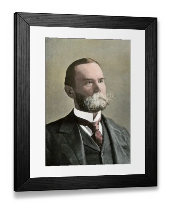 Framed Print : John Hay, circa 1900