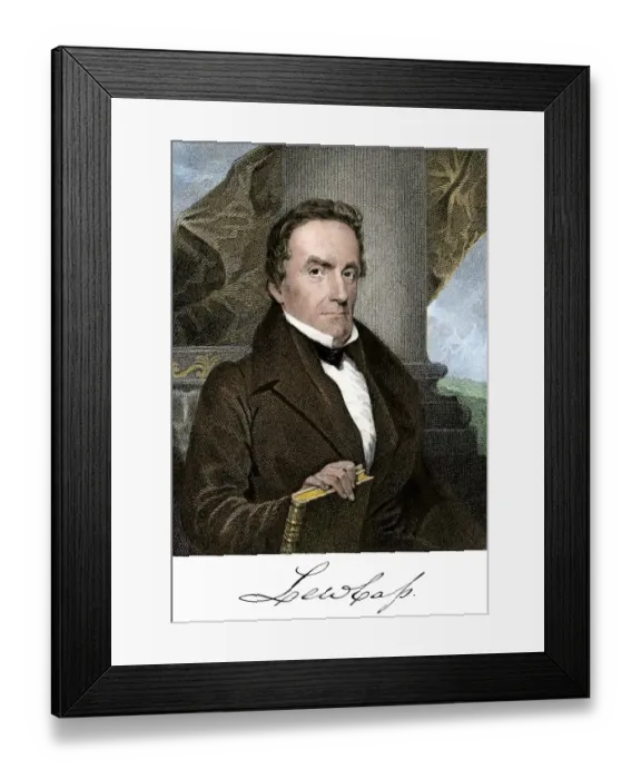 Framed Print : Lewis Cass Framed Print : Lewis Cass