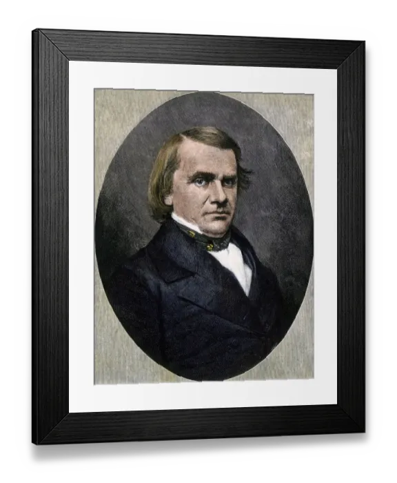 Framed Print : Stephen Douglas