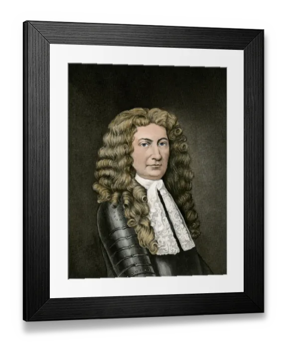 Framed Print : Governor Edmund Andros Framed Print : Governor Edmund Andros