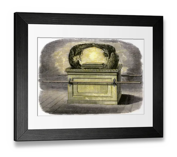 Framed Print : Ark of the Covenant of the ancient Hebrew people Framed Print : Ark of the Covenant of the ancient Hebrew people