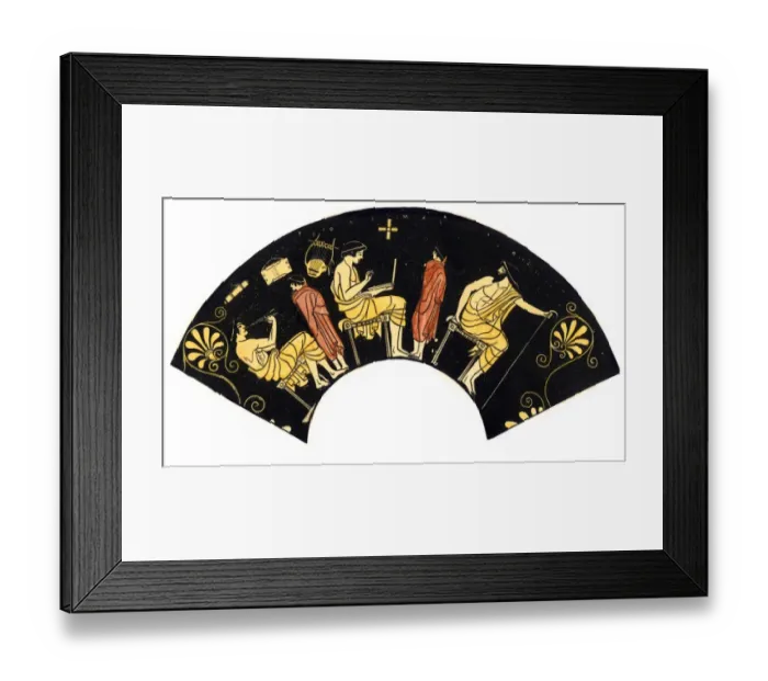Framed Print : School in ancient Greece Framed Print : School in ancient Greece