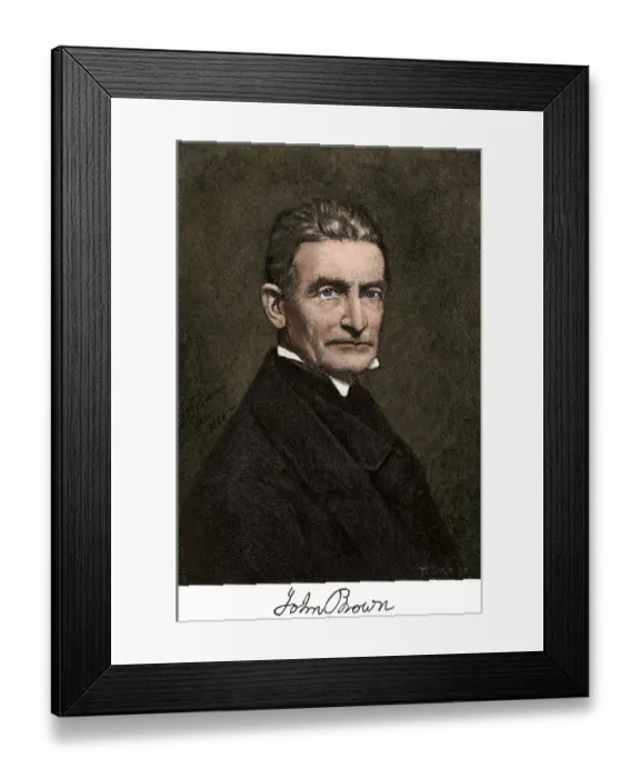 Framed Print : John Brown