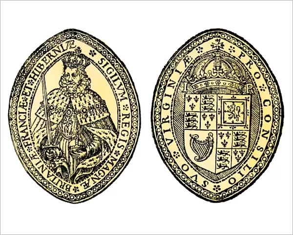 Virginia Company colonial seal