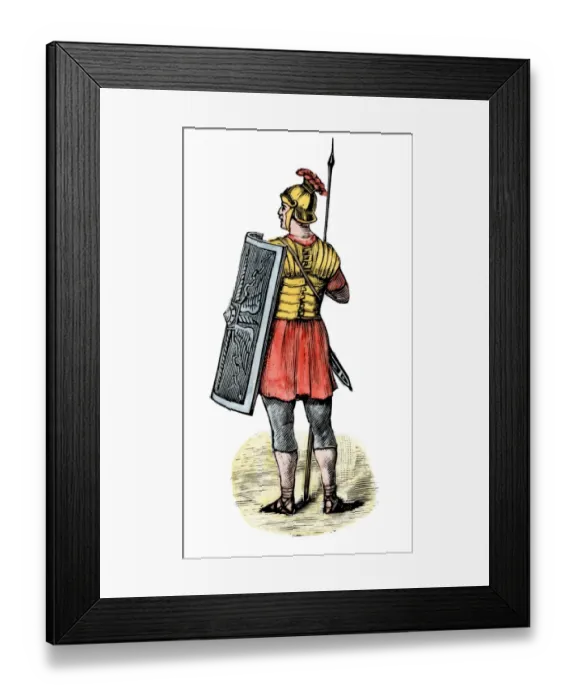 Framed Print : Soldier of ancient Rome Framed Print : Soldier of ancient Rome