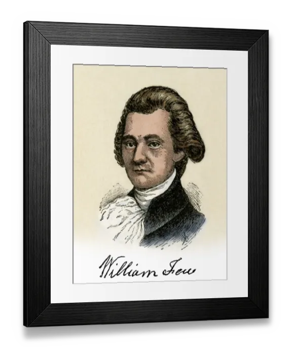 Framed Print : William Few of Georgia Framed Print : William Few of Georgia