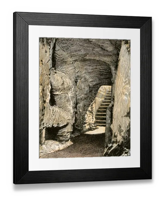 Framed Print : Catacombs of ancient Rome Framed Print : Catacombs of ancient Rome