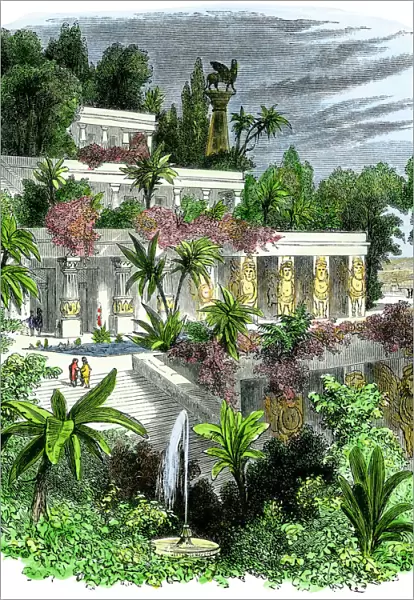 Hanging gardens of Babylon