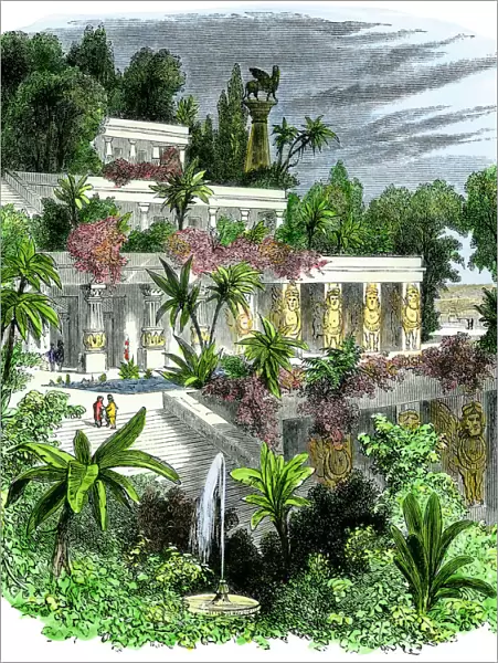 Hanging gardens of Babylon
