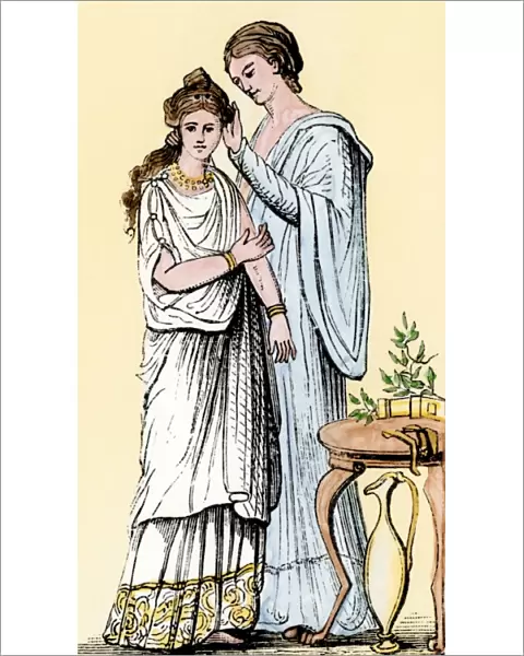 Bride in ancient Rome