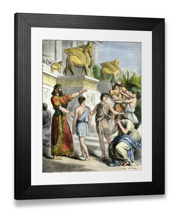 Framed Print : Babylonian Captivity of the Jews Framed Print : Babylonian Captivity of the Jews