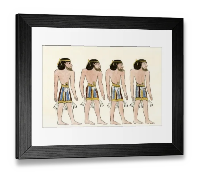 Framed Print : Hebrew captives Framed Print : Hebrew captives