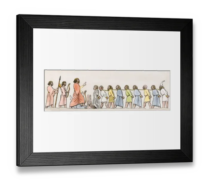 Framed Print : Babylonian Captivity of the Jews