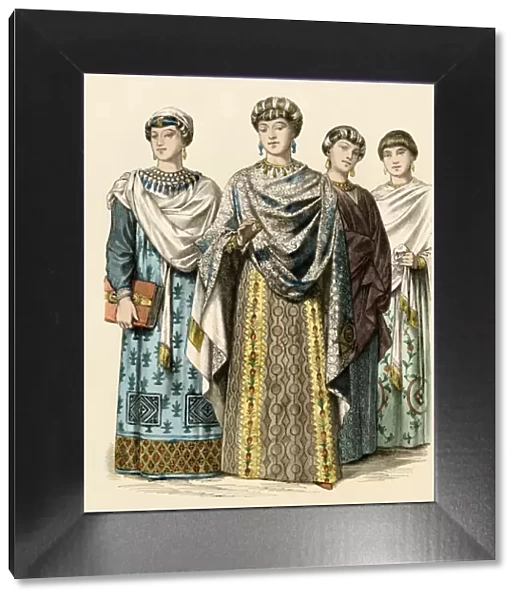 Byzantine Empress Theodoras court