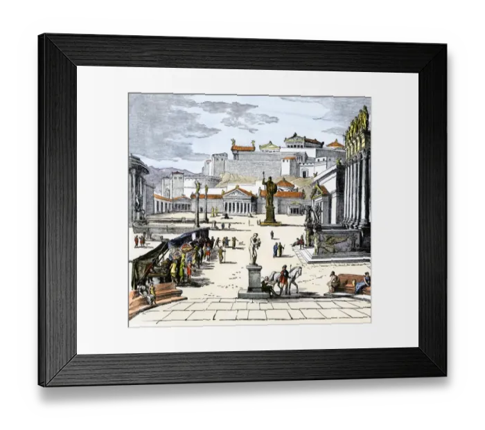 Framed Print : Ancient Sparta