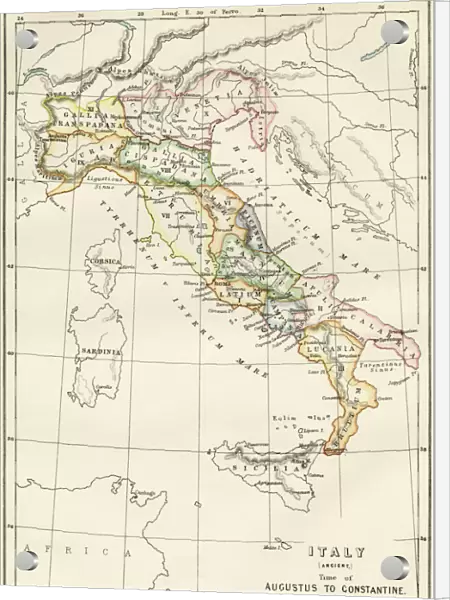 Regions of Italy in the Roman Empire