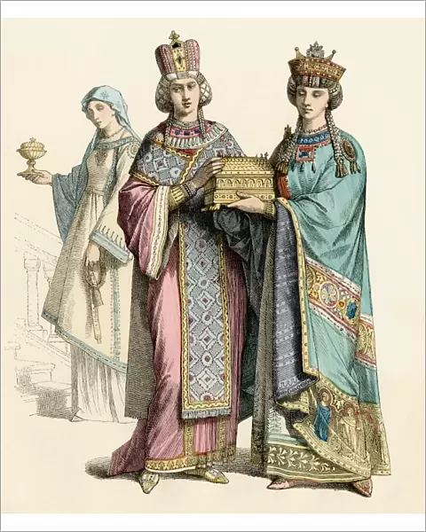 Empress and a Byzantine princess