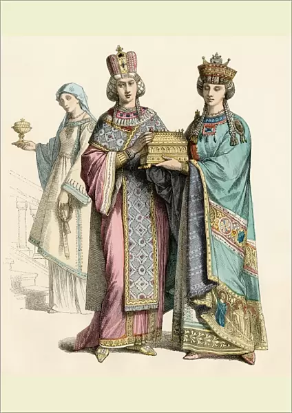 Empress and a Byzantine princess