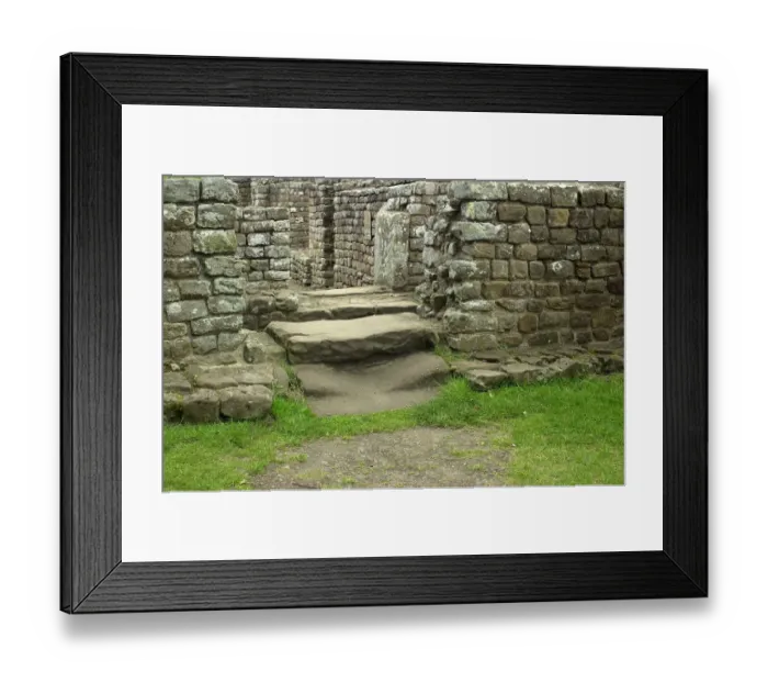 Framed Print : Roman ruins at Chesters, Northumbria, England Framed Print : Roman ruins at Chesters, Northumbria, England