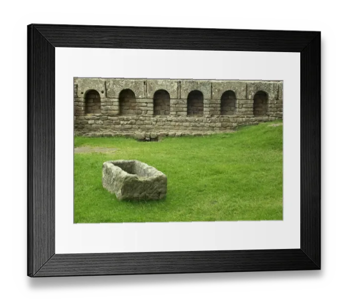 Framed Print : Ancient Roman bathhouse at Chesters fort, Northumbria, England Framed Print : Ancient Roman bathhouse at Chesters fort, Northumbria, England