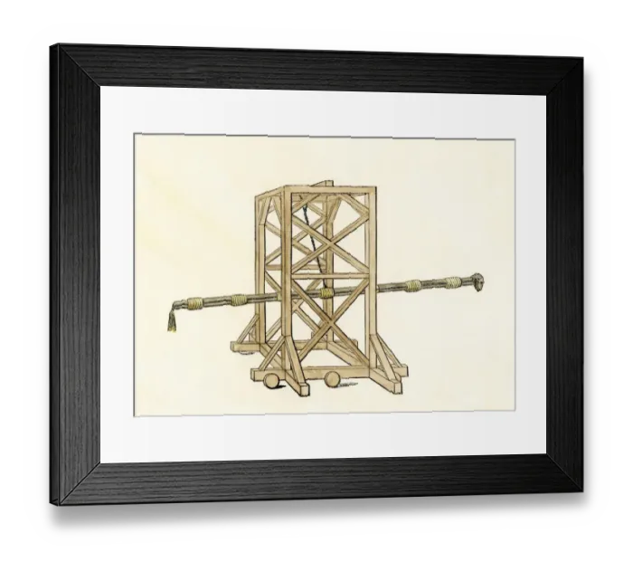 Framed Print : Battering-ram Framed Print : Battering-ram