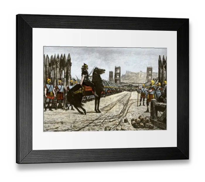 Framed Print : Vercingetorix, chief of the Gauls Framed Print : Vercingetorix, chief of the Gauls
