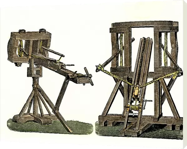 Catapaults used in ancient times