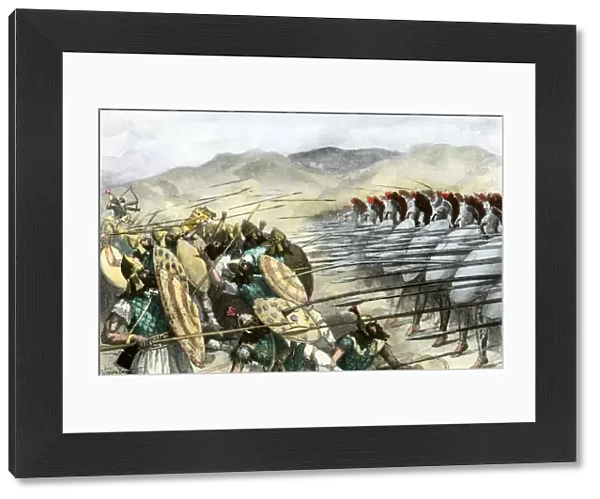 Persians defeated at the Battle of Platae, 479 B. C