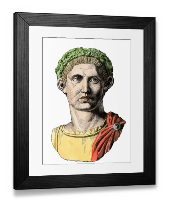 Framed Print : Roman Emperor Constantine the Great Framed Print : Roman Emperor Constantine the Great