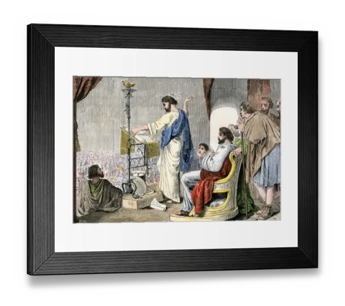 Framed Print : Paul and Barnabus at Antioch Framed Print : Paul and Barnabus at Antioch