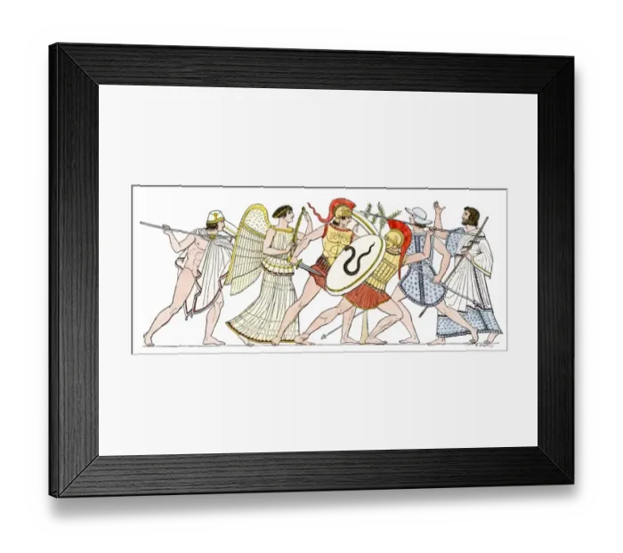 Framed Print : Achilles in the Trojan Wars Framed Print : Achilles in the Trojan Wars