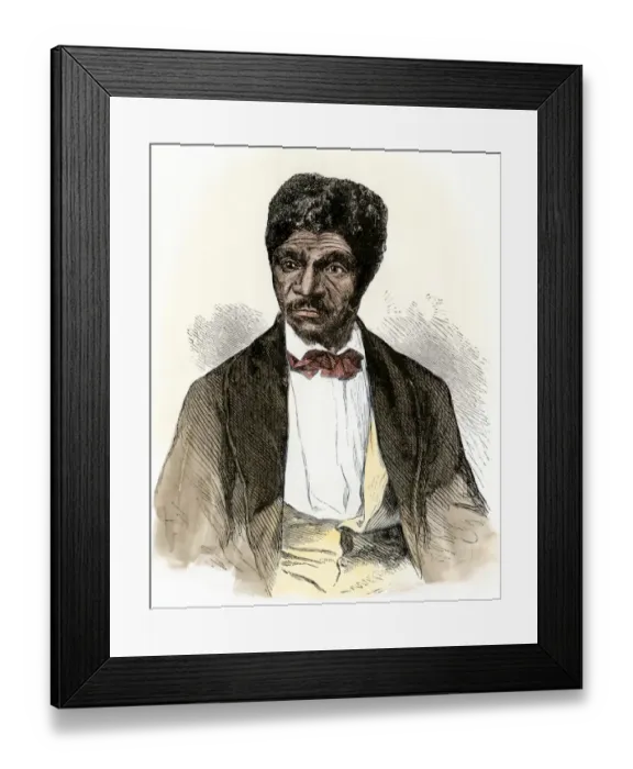 Framed Print : Dred Scott in 1857 Framed Print : Dred Scott in 1857