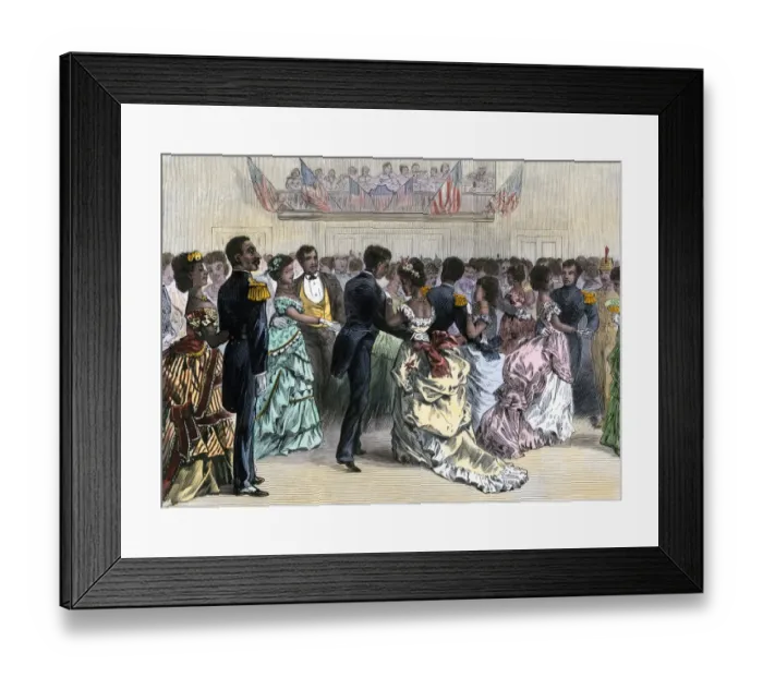 Framed Print : Skidmore Guard reunion in New York City, 1870s Framed Print : Skidmore Guard reunion in New York City, 1870s