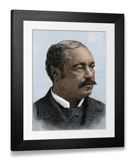 Framed Print : Senator Blanche K. Bruce Framed Print : Senator Blanche K. Bruce