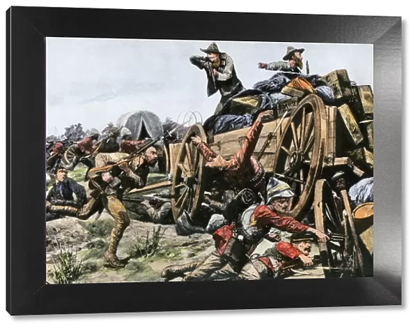 Boer War battle, 1902