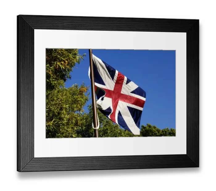 Framed Print : British flag over inner defensive redoubt at Yorktown Battlefield Framed Print : British flag over inner defensive redoubt at Yorktown Battlefield