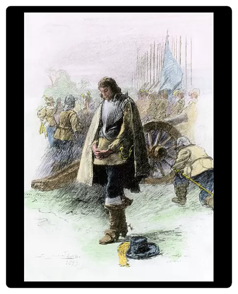 Oliver Cromwell at Edgehill, English Civil War