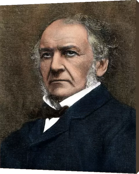 Gladstone. William Ewart Gladstone, with his signature.