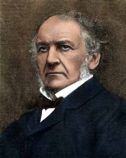 Gladstone. William Ewart Gladstone, with his signature.