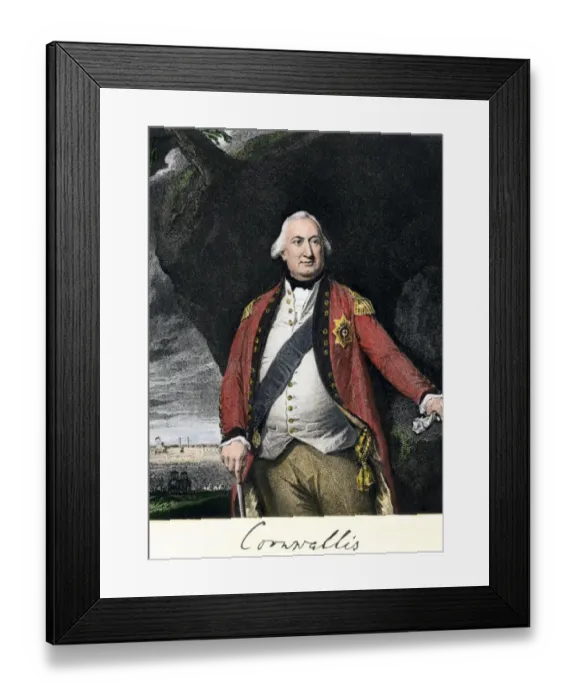 Framed Print : Charles Cornwallis Framed Print : Charles Cornwallis