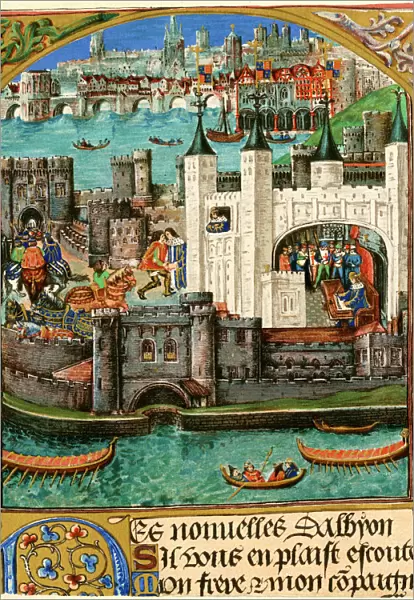 Tower of London in the late Middle Ages