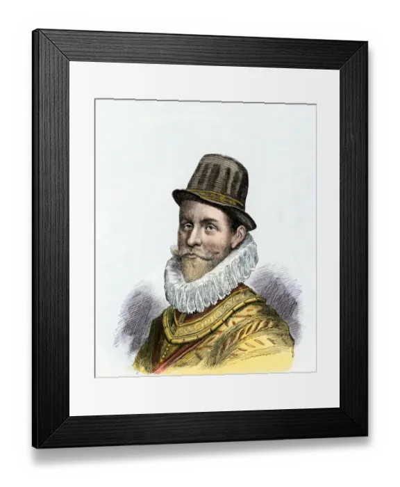 Framed Print : Sir John Hawkins