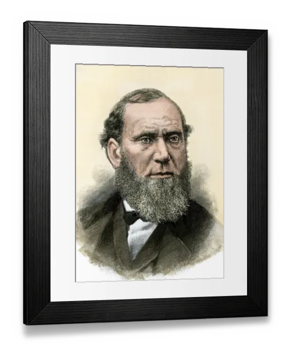 Framed Print : Allan Pinkerton Framed Print : Allan Pinkerton
