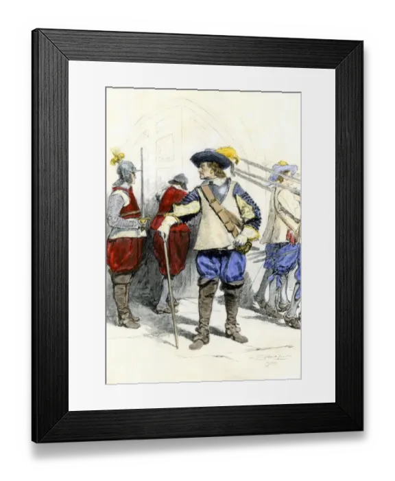 Framed Print : Oliver Cromwell closing Parliament, 1655 Framed Print : Oliver Cromwell closing Parliament, 1655